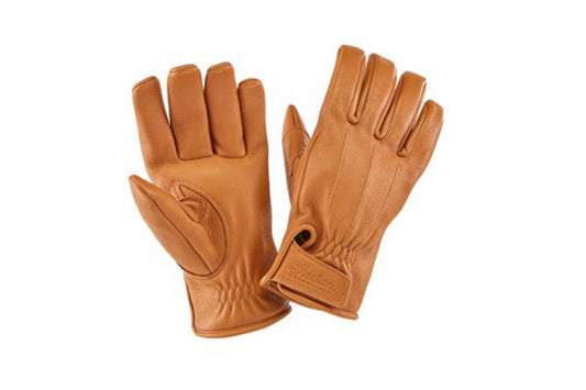 Deerskin Strap Glove, Tan